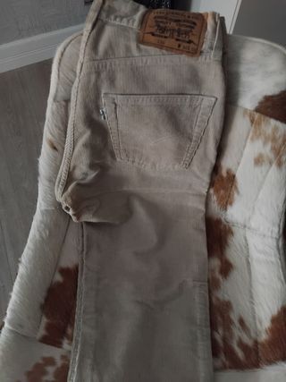 Pantalón Levi's Beige Corduroy