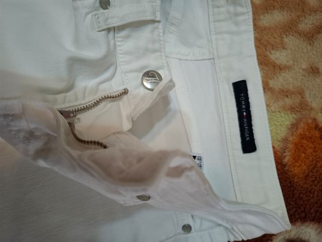Pantaloncini Tommy Hilfiger bianchi taglia XS
