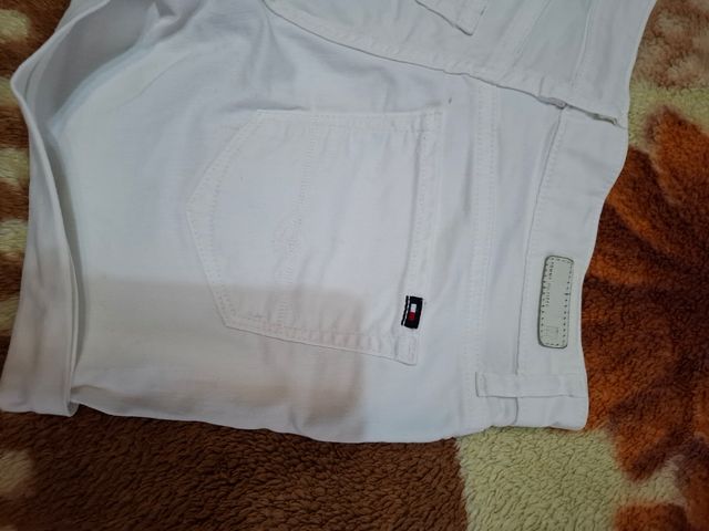 Pantaloncini Tommy Hilfiger bianchi taglia XS