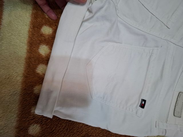 Pantaloncini Tommy Hilfiger bianchi taglia XS