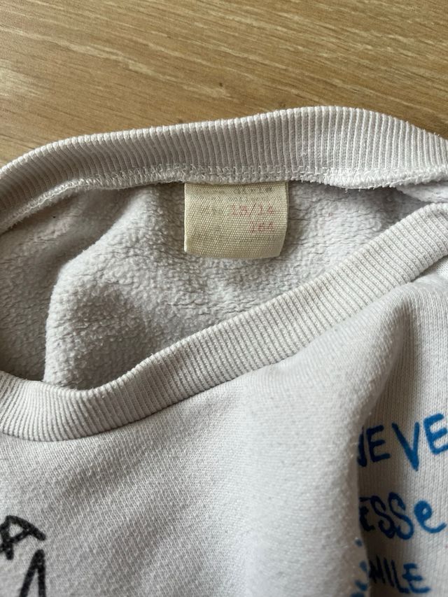 Sudadera Zara Kids Talla 13-14 Estampada