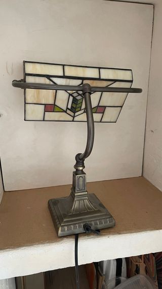 Lámpara de mesa estilo Tiffany
