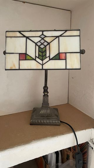 Lámpara de mesa estilo Tiffany