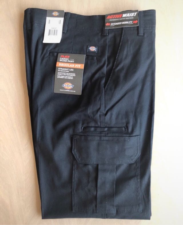 Pantaloni da lavoro Dickies Work Cargo neri 34x32