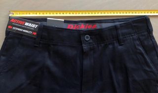 Dickies Pantalones Trabajo Work Cargo Negro 34x32