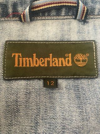 chaqueta  Vaquera Vintage Timberland Azul