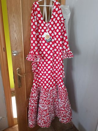 Vestido de sevillana Roney talla 40