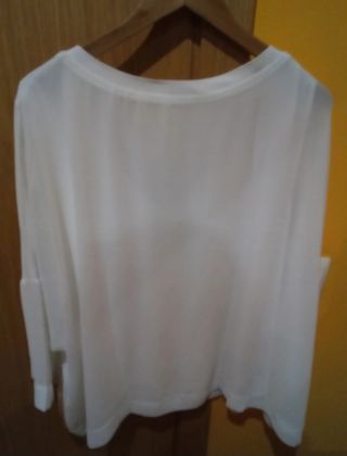 Blusa Mango Blanca