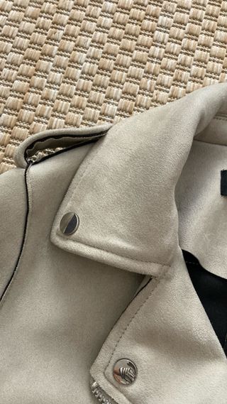 Chaqueta Biker Antelina Zara XS