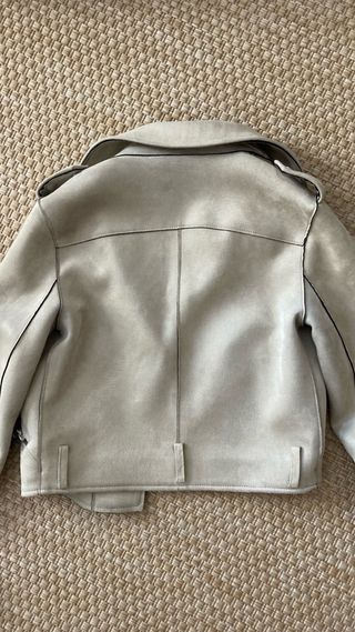 Chaqueta Biker Antelina Zara XS