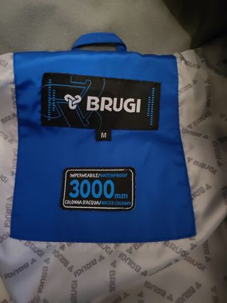 Tuta sci Brugi blu/grigia taglia M