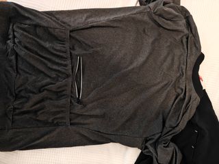 Maillot Ciclismo Talla L Gris