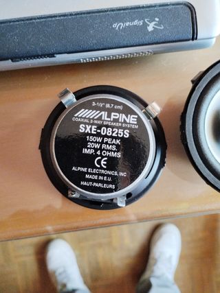 Altavoces Alpine SXE-0825S 3.5 Coche