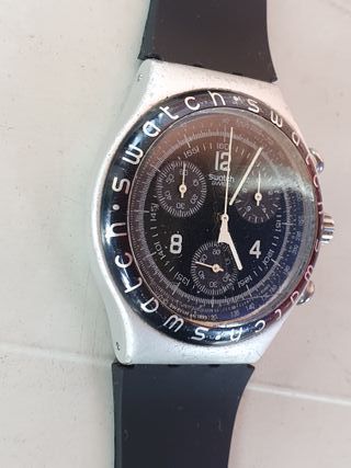 Swatch Irony Aluminium Chrono YCS1000 funzionante