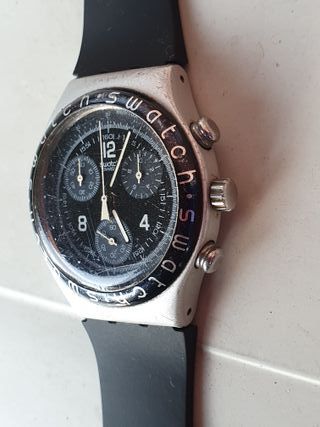 Swatch Irony Aluminium Chrono YCS1000 funzionante