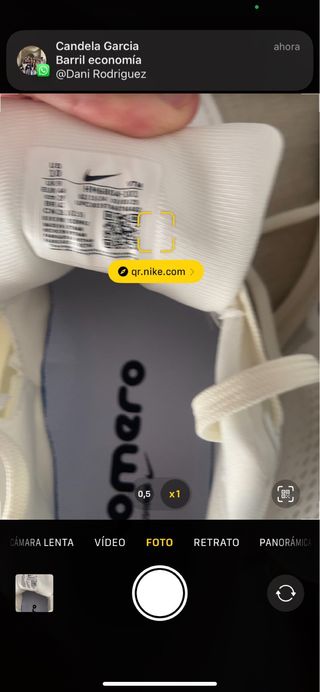 Zapatillas Nike Vomero 18 Blancas Talla 44