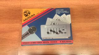 Mezclador Audio/Video Estereo Akiyama VMX3800