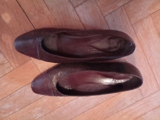 Zapatos de salón piel serpiente talla 37