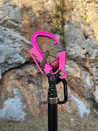 Pertiga escalada - caña chapar escalada - ROSA