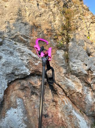 Pertiga escalada - caña chapar escalada - ROSA