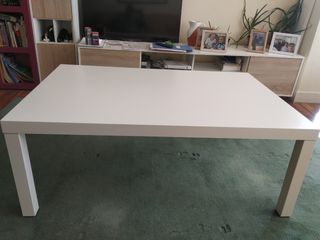 Mesa de centro blanca moderna