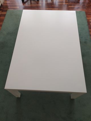 Mesa de centro blanca moderna