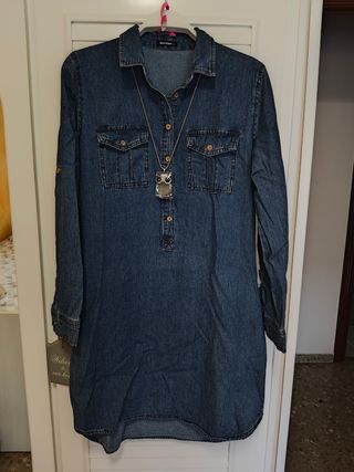 Vestido nuevo vaquero Keirebec 