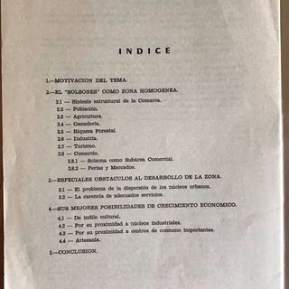 Folleto 1965 Economía Solsona Diputación Lerida