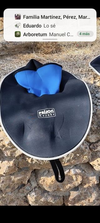KAYAK PIRAGUA MODELO CAPRI II
CON ACCESORIOS.
