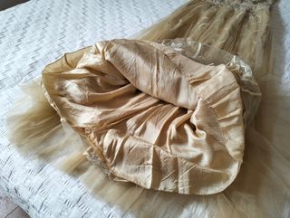 Vestido de Fiesta Dorado 