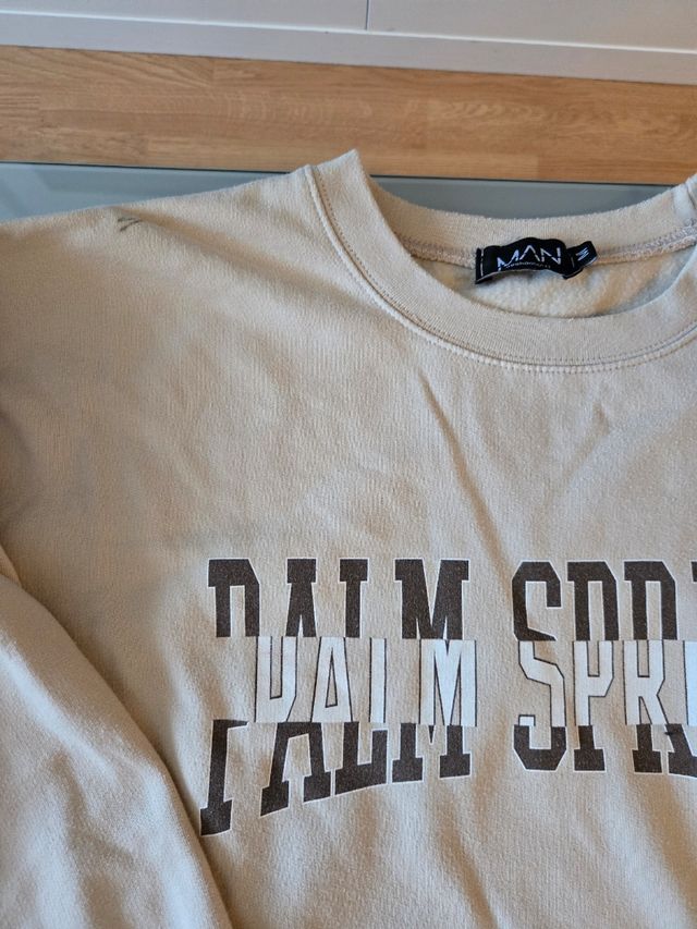 Sudadera MAN Palm Springs Beige