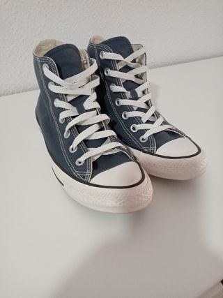 Zapatillas Converse Semibota Azul/Blanco