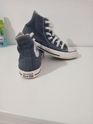 Zapatillas Converse Semibota Azul/Blanco