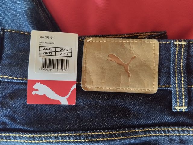 NUEVOS PUMA PANTALONES VAQUEROS 