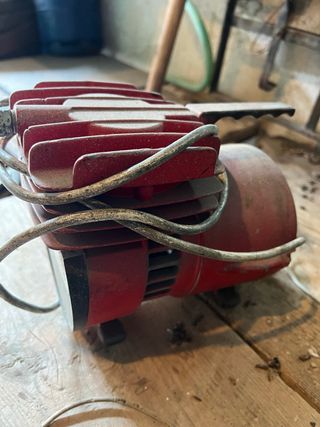 Compresor de aire rojo para Aerografia