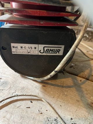 Compresor de aire rojo para Aerografia