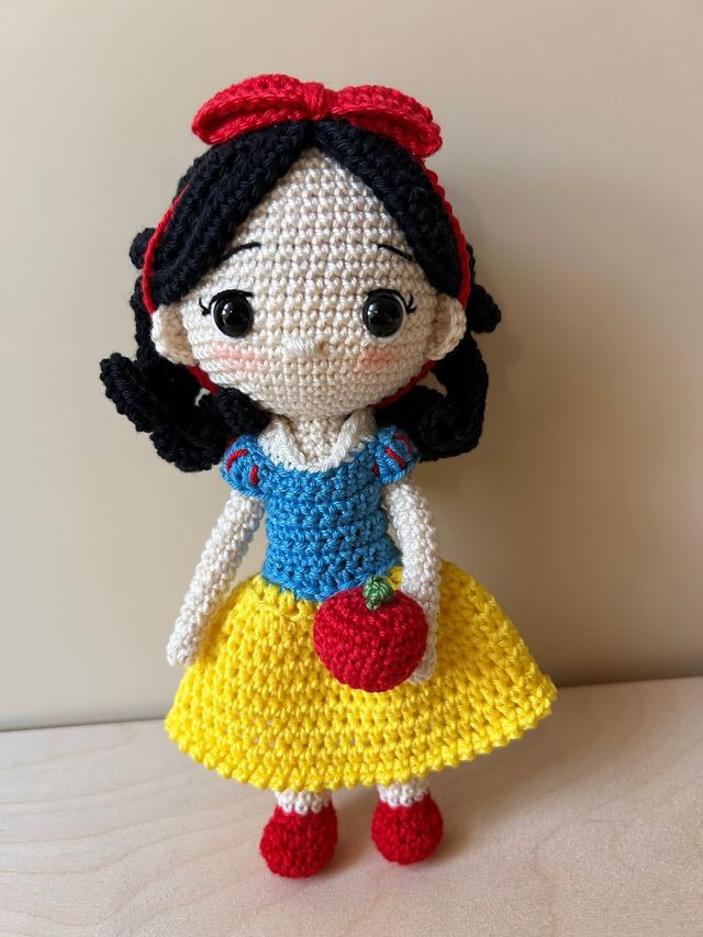 Bambole Disney Amigurumi Fatte a Mano