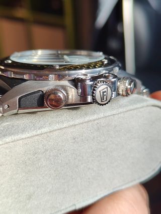 Reloj Festina Chrono-Bike Plata y Negro