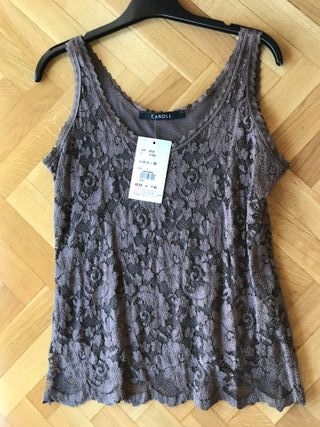 Conjunto Caroll Top y Falda Talla 40