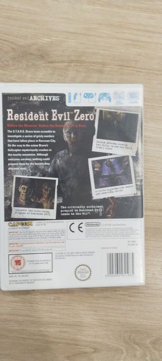 Resident Evil Archives Wii Capcom