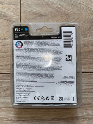Cartuchos HP 935XL (Pack 4 Colores)