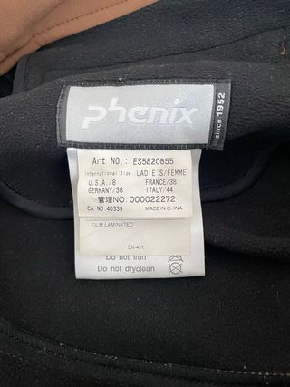 Pantalón de esquí Phenix dorado T38