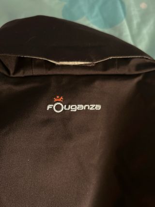 Chaqueta marrón niño Talla 8/10 FOUGANZA