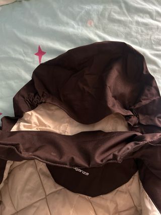 Chaqueta marrón niño Talla 8/10 FOUGANZA