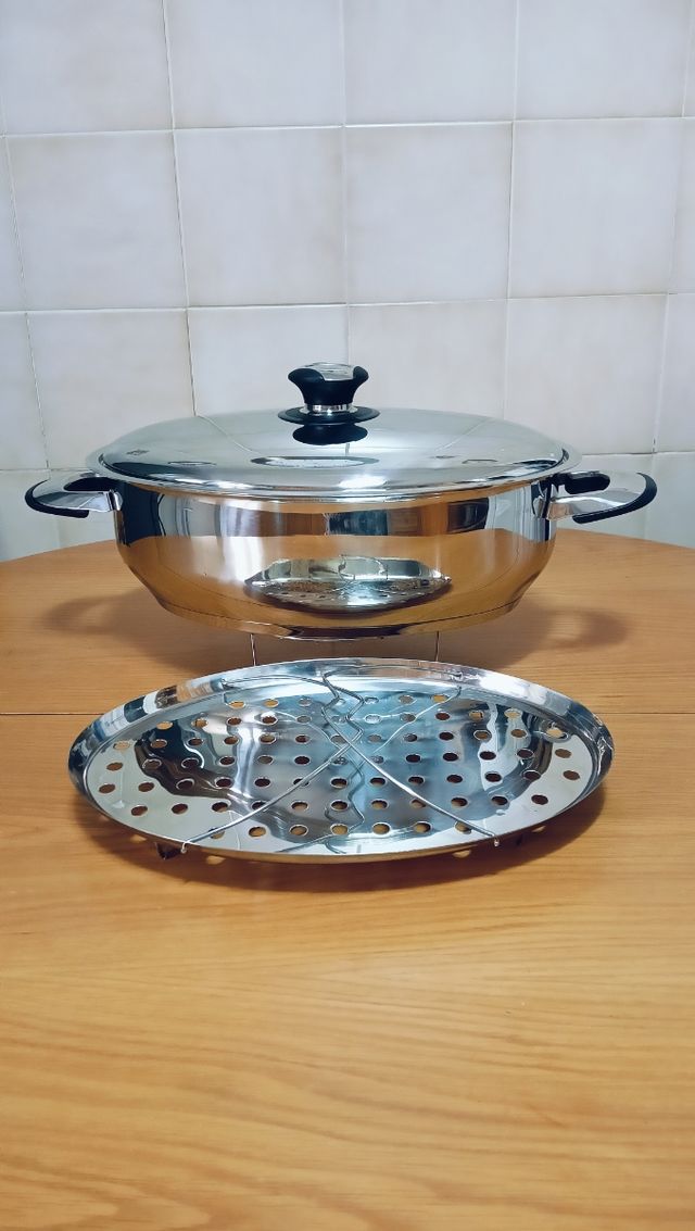 EVIO NUEVA olla horno MG INOX,  INDUCCIÓN