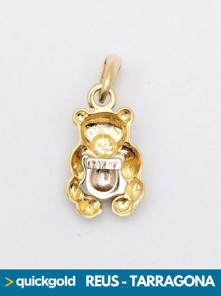 COLGANTE ORO DE 18K OSO 2.19GR.