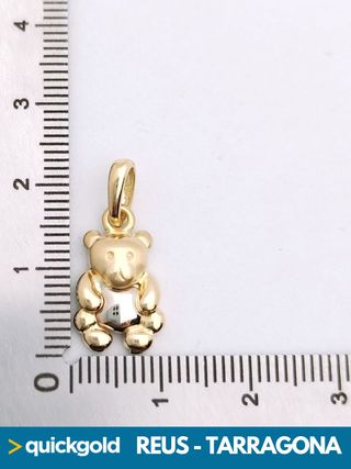 COLGANTE ORO DE 18K OSO 2.19GR.