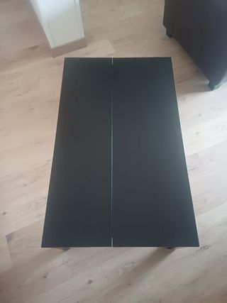 Mesa elevable Ikea negra