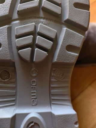 Botas de trabajo puntera de acero Talla 42