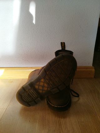 Botas Dr. Martens cuero Marrones Talla 37 